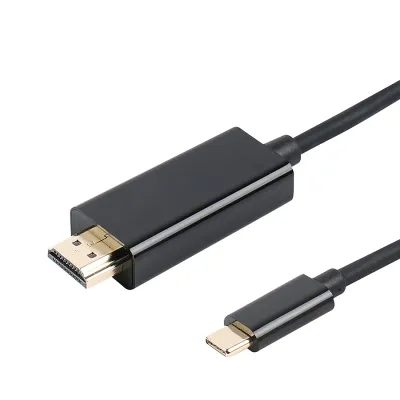 38/5000 UC0603 USB-C-HDMI ABSプラスチックブラック