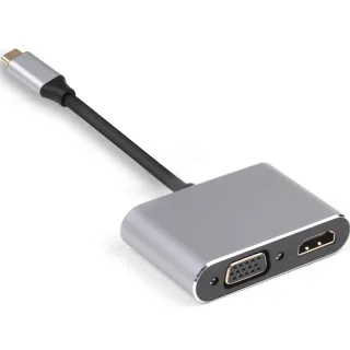 UC0701 USB-C-HDMI + VGA