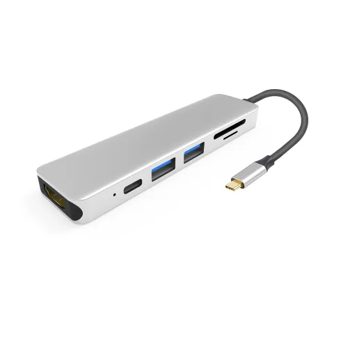 UC0104 6 Ports USB-C Hub