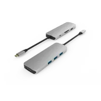 Hub USB-C 8 ports UC0409 MST