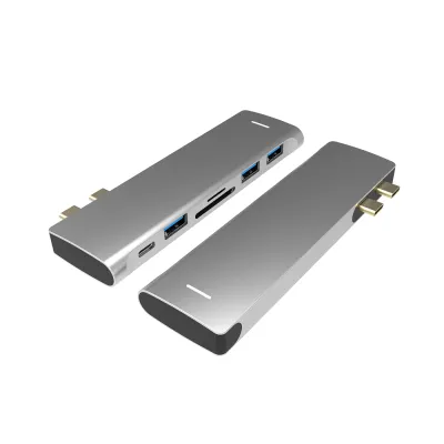 UC2205 USB-C-Hub mit 6 Anschlüssen (TB3)