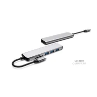 UC3201 USB-C-Hub mit 6 Anschlüssen