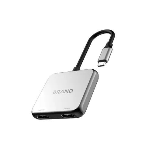 UC3901  2 Ports USB-C Hub  Dual HDMI
