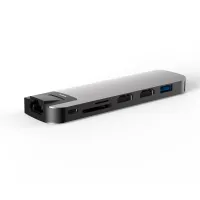 UC2102 Hub USB-C double 8 ports avec double HDMI pour le MST de MacBook