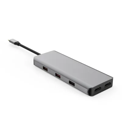 UC0225 SMI Graphics Processor Adapter which provides dual display channels ( dual HDMI ), support Mac OS Apple M1