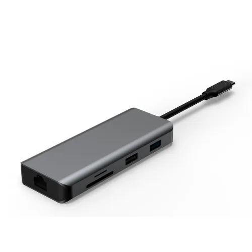 UC0305 9 Ports USB-C Hub, support windows MST