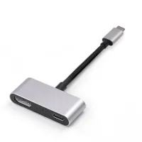 UC1102 USB-C vers HDMI + PD, (4K60Hz + PD3.0), petit et mignon