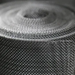 Tissu de fil noir