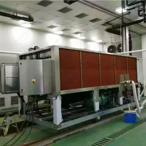 Marine Air Cooled Scroll Chiller Stainless Steel Frame