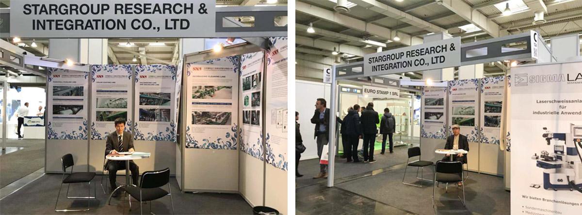 SRI participate in 25th INTERNATIONAL SHEET METAL WORKING TECHNOLOGY EXHIBITION in Hanover, German SRI participate in 25th INTERNATIONAL SHEET METAL WORKING TECHNOLOGY EXHIBITION in Hanover, German
