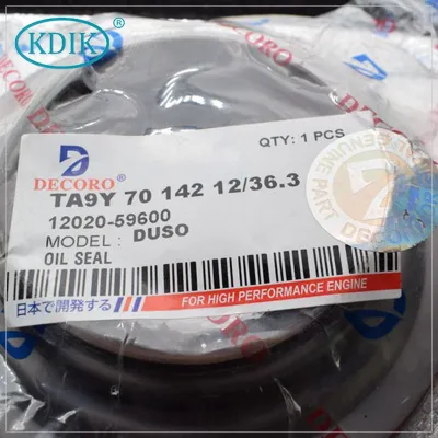 OEM 12020-59600 Size: 70*142*12/36.8 TB9Y use for ISUZU Auto Oil Seals Truck Replacement Spare Parts Wheel Hub Seal 