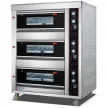 3 Deck 6 Tray Pizza Oven Deck Oven Commercial Bakery Equipment