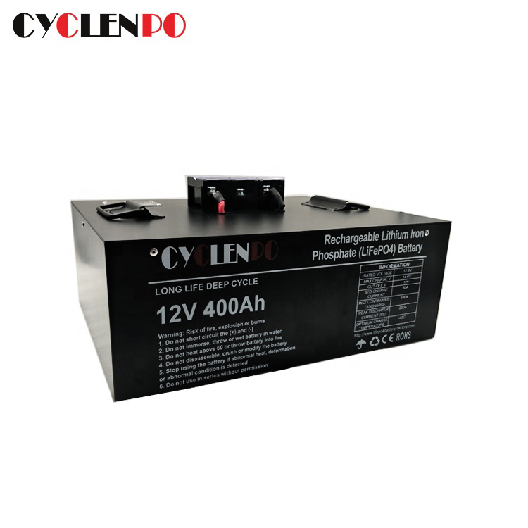 Batterie au lithium LiFePO4 12V 400Ah sans entretien