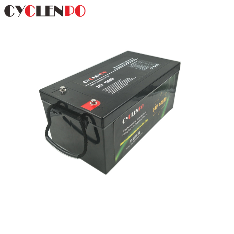 Suministro del fabricante Batería LiFePO4 24V 100Ah
