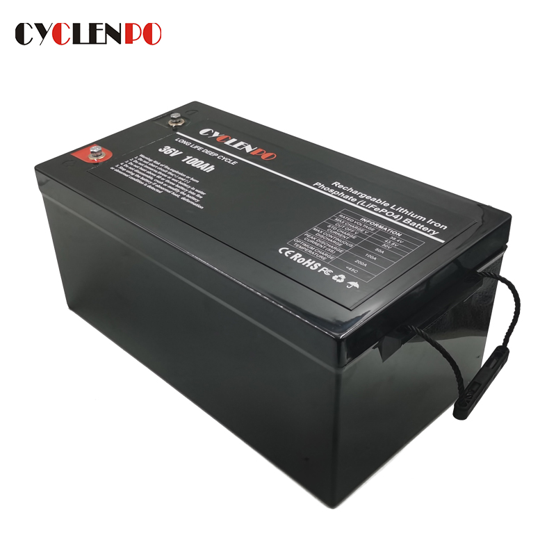 Bateria LiFePO4 personalizada de fábrica 36V 100Ah