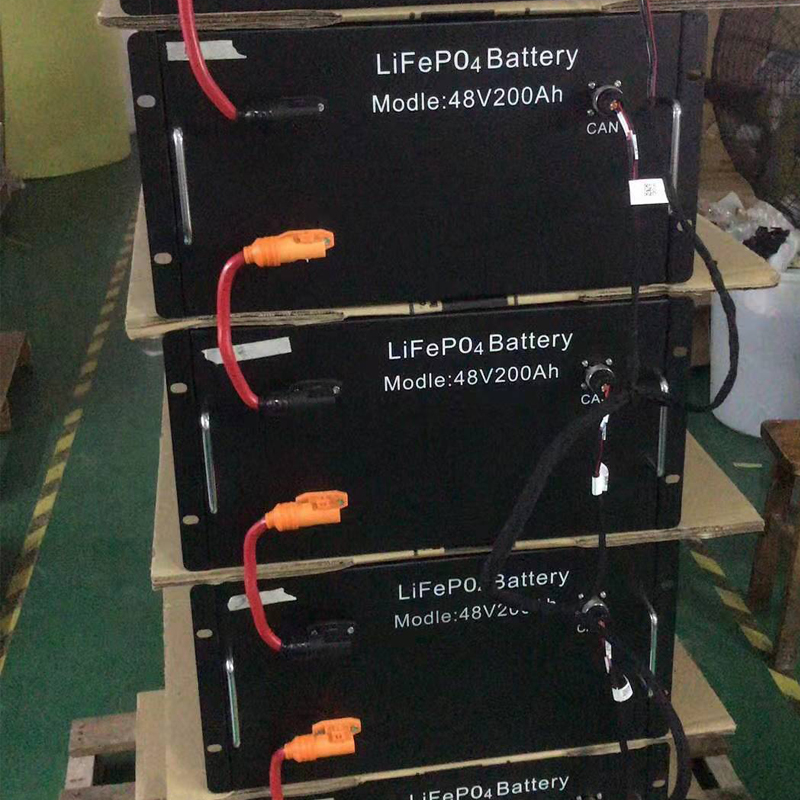 Pacco batteria agli ioni di litio di lunga vita 48V 200Ah LiFePO4 per sistema di accumulo di energia