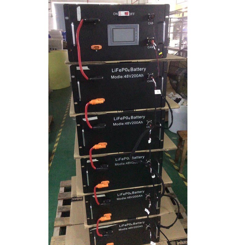 Paquet de batterie d'ion de lithium de la longue durée 48V 200Ah LiFePO4 pour le système de stockage d'énergie