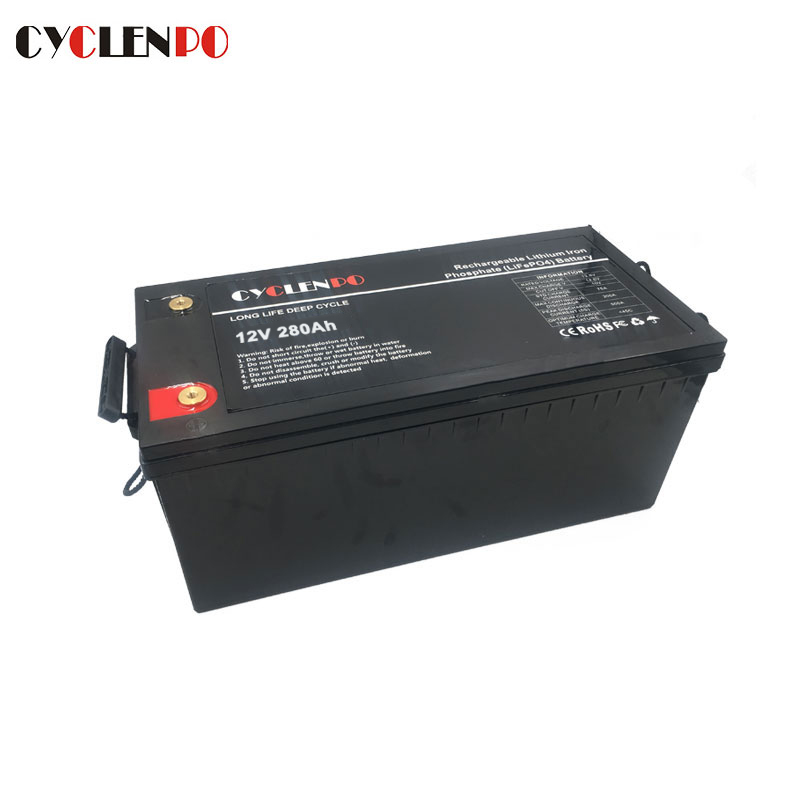 Batterie au lithium LiFePO4 12V 280Ah pour EV et solaire