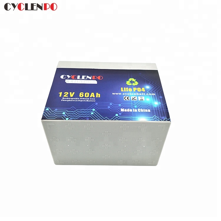 Batterie au lithium-ion 12V 60ah Lifepo4