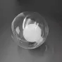 Doppelschicht G9 / G4 Schraube Pyrex Glas Lampenschirm