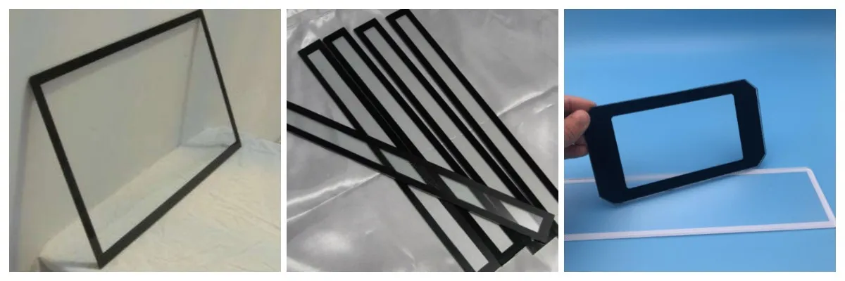 tempered linear pattern glass