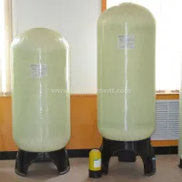FRP tartály fordított ozmózis membránhéja 150 psi nyomású vízszűrő kezelés üvegszálas nyomástartó edény