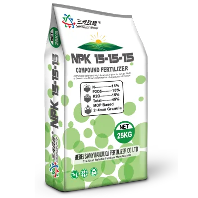 NPK 15-15-15 Fertilizante compuesto con oligoelementos