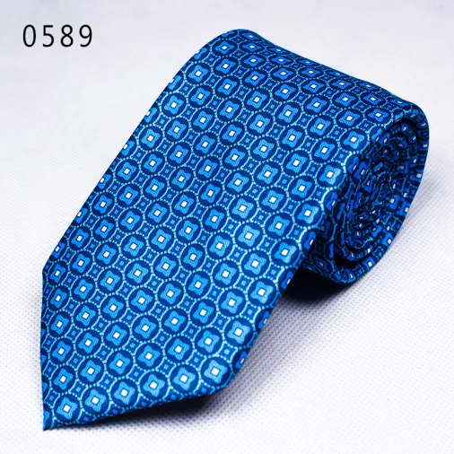 Wholesale digital custom printed mens tie imitated silk fabric mens ties printed silk like fabric neck tie