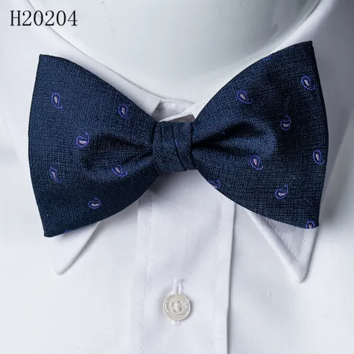 Wholesale fashion classic hot sale for business polyester bow tie