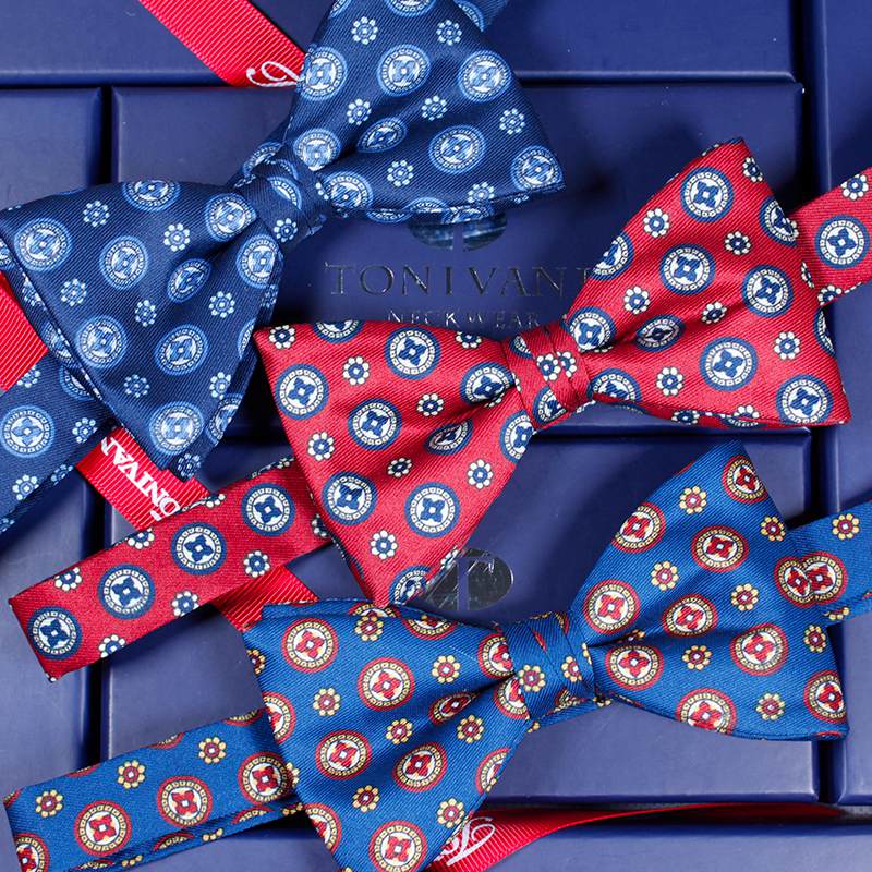 Polyester digital printing bowtie wholesale mens bow ties business and party paisley custom bow ties