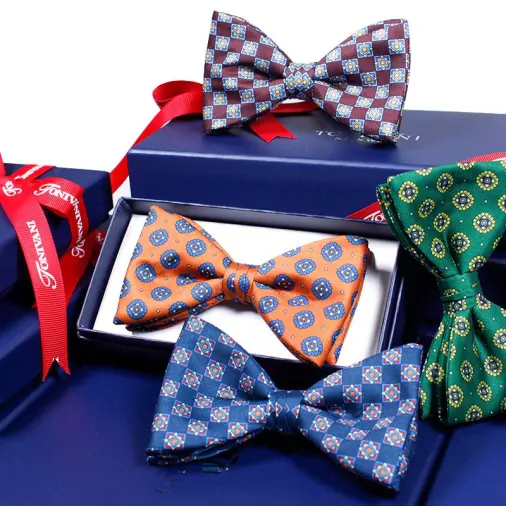 Digital printing bowtie modern novel design print bow tie wholesale accessories bow ties