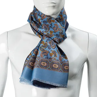 Best verkochte digitale print lange mannen zijden sjaal