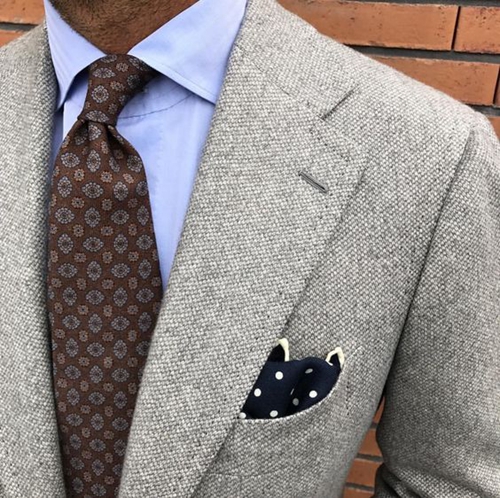 What should business men pay attention to in choosing ties-[Handsome tie]