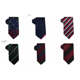 Fashion popular club necktie church tie custom logo manufactures