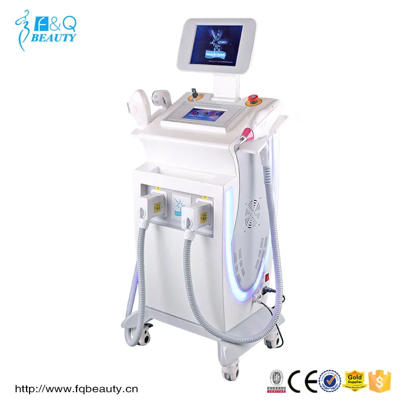 2020 April New release 6MHZ RF ND YAG DPL hair removal machine Multifunction Real power 5200W 
