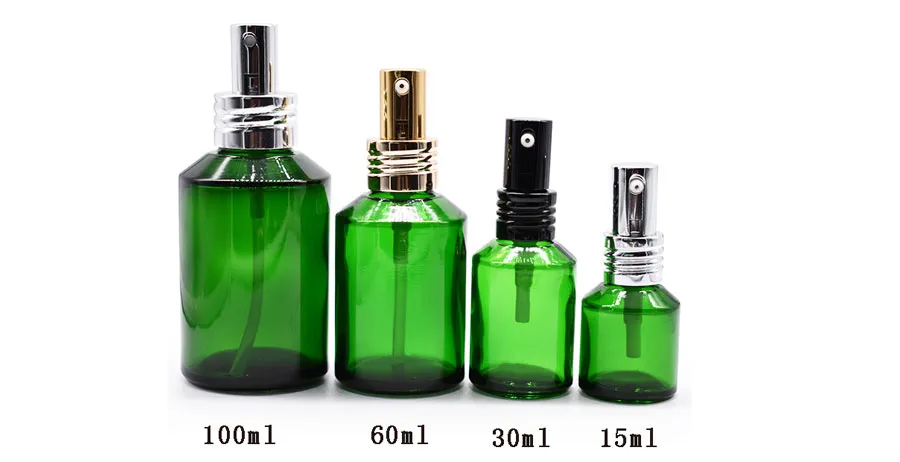 Customized Logo 15/30/60/100ml Bottle with Cap Glass Bottles