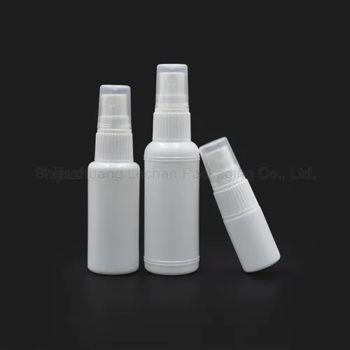 Botol Putih Berkualiti Tinggi dengan Cap Penyembur Fine Mist