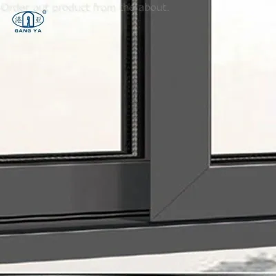 سوبر هاوس ألومنيوم للنوافذ والأبواب ألومنيوم زجاج مزدوج نافذة منزلقة 95 سلسلة نافذة منزلقة