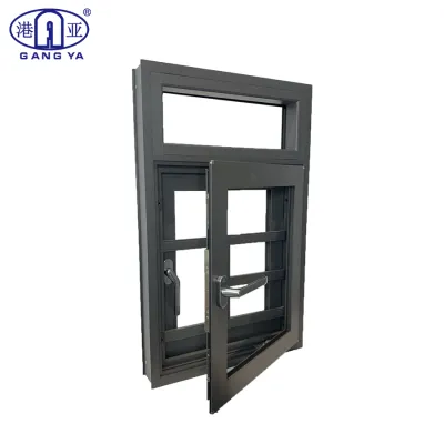 Affordable 85 Series of Non-Thermal Break  aluminum Casement Window 