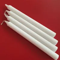 Wholesale Candle Factory Making Stick Unscented White Candle