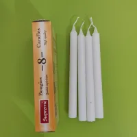 Utility Household White Candles