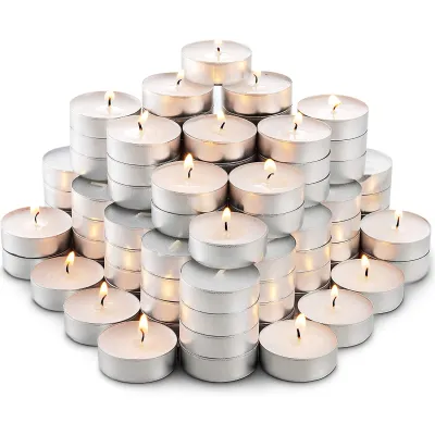 Поощрение дешевая цена парафинового воска белая свеча Tealight