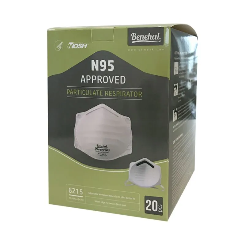 NIOSH N95 Disposable Particulate Respirator (Wider Edge)