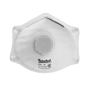P2 Valved Disposable Particulate Respirator with Wide Edge
