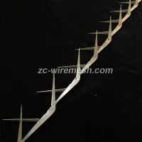 Stainless steel wall spikes