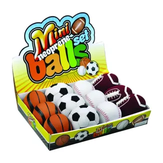 Juego de mini bolas de neopreno para niños