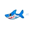 Juego de natación Piscina de agua al aire libre Compañeros de buceo de neopreno (diseño de tiburón)