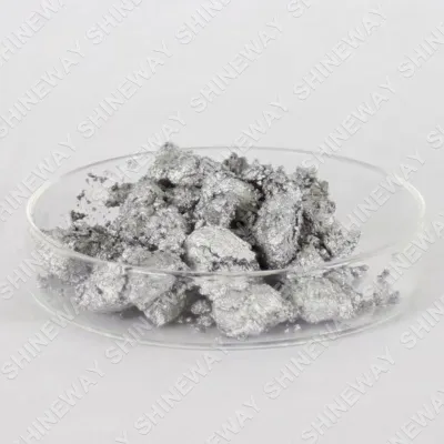 Pasta de plata de aluminio con disolvente común (tipo flash)