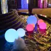 Luz de bola de piscina flotante LED impermeable