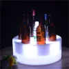 Factory Wholesale PE Plastic 16 colors changing color lighting up plastic led ice bucket with remote controller